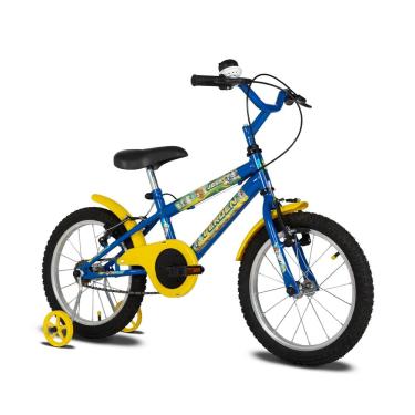 Imagem de Bicicleta Infantil Aro 16 Josh Azul e Amarela Verden Bikes
