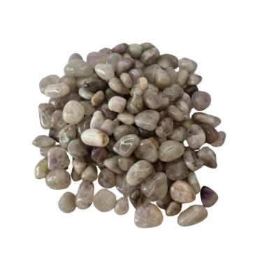 Imagem de Pedra Ametista Chevron 1 a 2 cm Rolada 1kg Natural