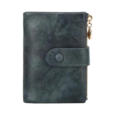 Imagem de Carteira Feminina Minimalista De Grande Capacidade, Com Três Camadas, 