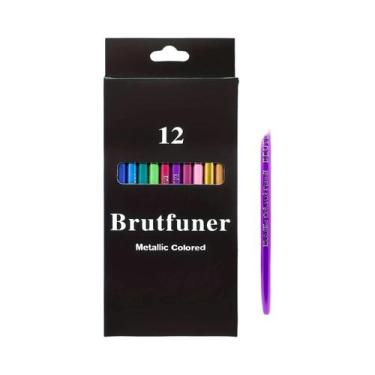 Imagem de Lápis De Cor Metálicos Para Adultos 24/50/72, Núcleo Macio, Para Inici