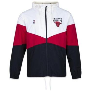 Imagem de Jaqueta New Era Corta Vento NBA Chicago Red Bulls Institutional Style Masculino-Masculino