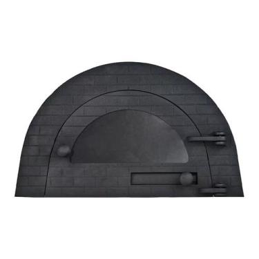Imagem de Porta Forno Ferro Igloo Com Vidro Libaneza 24,5x38,5cm