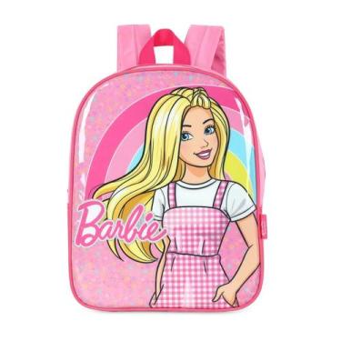 Imagem de Mochila Costas Barbie Creche Escola Passeio Meninas Infantil - Luxcel,