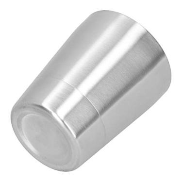 Imagem de Copo de água, caneca de cerveja de aço inoxidável 304 Lixada e polida Calor frio Preservação de dupla camada Vácuo para Hoom para Camping Piquenique Churrasco
