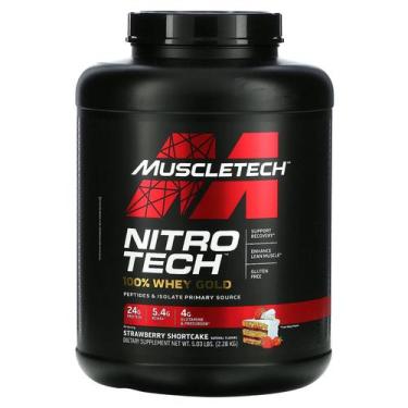 Imagem de Nitro Tech 100% Whey Gold Protein Muscletech 2,28Kg