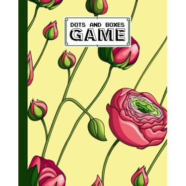 Imagem de Dots And Boxes Game: Peony Cover Dots And Boxes Game, A Classic Strategy Game - Large and Small Playing Squares, 120 Pages, size 8" x 10" by Margarethe Hermann