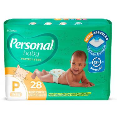 Imagem de Fralda Personal Soft E Protect Jumbo P Com 28 Unidades