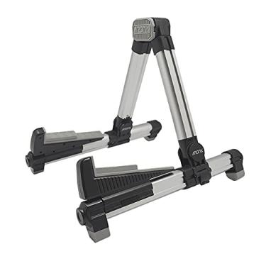 Imagem de SIMBAE Suporte De Guitarra Portátil AGS-08 dobra ajustável String Universal instrumento guitarra carrinho alumínio liga uma armação para o Banjo violão elétrico clássico cavaquinho bandolim baixo