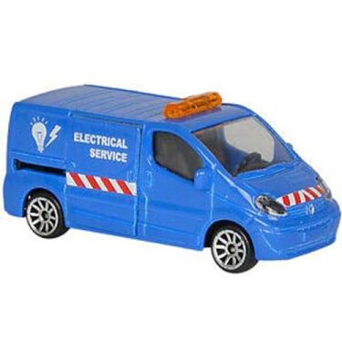 Imagem de Miniatura - 1:64 - Renault Trafic Electral Service - City - Majorette