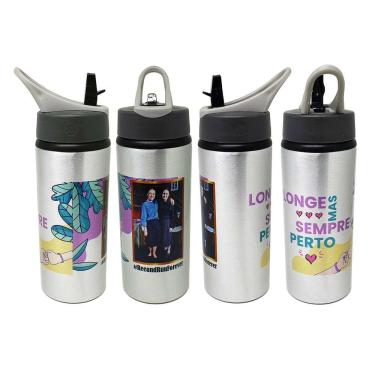 Imagem de Squeeze Garrafa Personalizado Amigas Longe Mas Sempre Perto