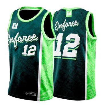 Imagem de Camisa Regata Basquete/Basqueteira - TAM M - Enforce Fitness-Unissex