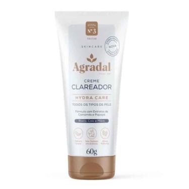 Imagem de Creme Clareador Facial Hydra Care 60g - Agradal