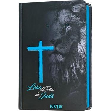 Imagem de Bíblia Letra Gigante Leão De Judá Capa Dura Nvi  Jovens