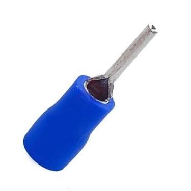 Imagem de Terminal Pré-Isolado Pino Azul 1,5/2,5mm Com 100 Rohdina, Azul