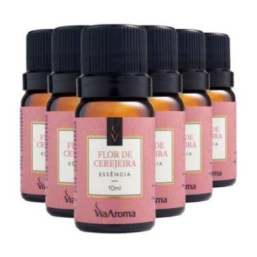 Imagem de Essência Flor De Cerejeira 6 X 10ml - Via Aroma
