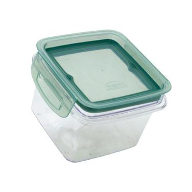 Imagem de O Pote Hermético Porta Condimentos Trava Mais 380ml Plástico Plasútil