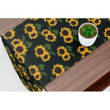 Imagem de Caminho De Mesa Trilho Girassóis - Core Decore