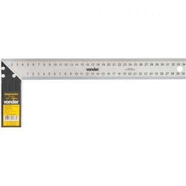 Imagem de Esquadro para carpinteiro 12" com cabo de alumínio - VONDER