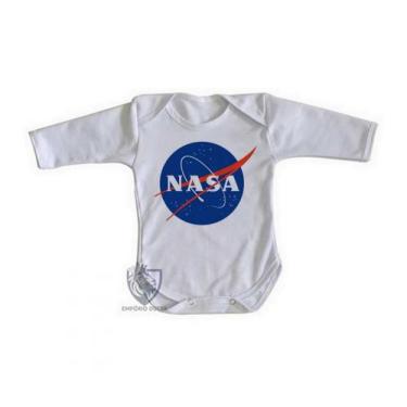 Imagem de body nenê criança roupa bebê manga longa NASA - Empório Dutra, GG  (9-