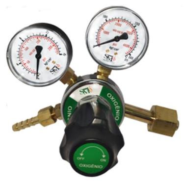 Imagem de Regulador de Pressão para Cilindro de Gás Oxigênio 200 SM - SM Industr