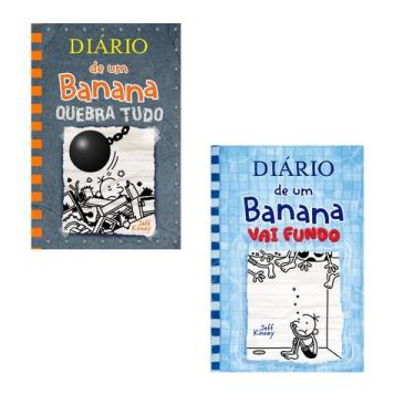Imagem de Kit C/2 Livros Diário de Um Banana: V. 14 e 15 (Capa Dura) - VR Editor