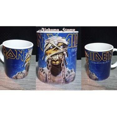 Imagem de Caneca Branca Bandas De Rock Iron Maiden Powerslave Eddie - Alabama St