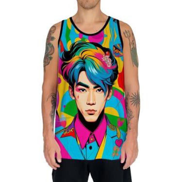 Imagem de Camiseta Regata Tshirt K-pop Moda Coreana Pop Art Ásia 13 - Enjoy Shop