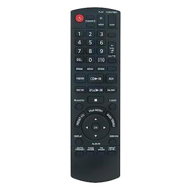 Imagem de N2QAYB000394 Controle remoto substituído para sistema de áudio Panasonic SC-HC3 SCHC3