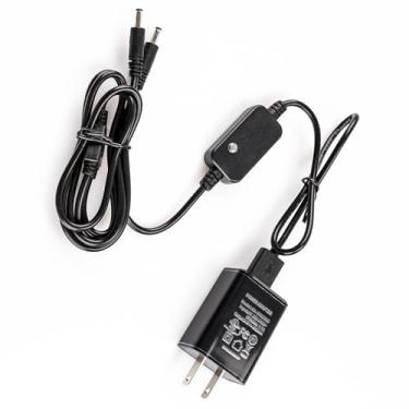 Imagem de Carregador de bateria recarregável duplo de 7,4 V 2200 mAh USB-DC para luvas aquecidas e chapéu