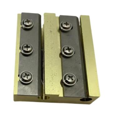 Imagem de MERIGLARE Removedor de rolos de violoncelo, removedor de rolagem de violoncelo 4/4 3/4 2 furos, ferramenta profissional luthier para violoncelo, faca para