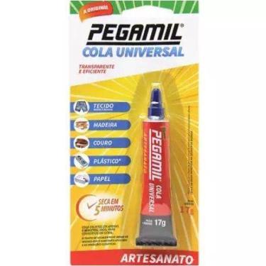 Imagem de Cola universal pegamil 17g para trabalhos manuais