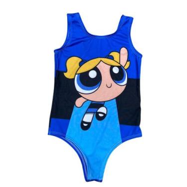 Imagem de Body Feminino Fantasia de Carnaval Meninas Super Poderosas - Lush!, Az