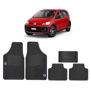 Imagem de Tapete Automotivo Carro Volkswagen Versátil Borracha 5 peças, Up - Up 