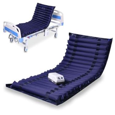 Imagem de Colchão Pneumático Anti-decúbito Hospitalar Bomba De Ar - Novage, 220V