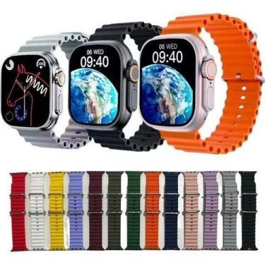 Imagem de Pulseira Smartwatch Ultra Modelo Gs8 X8 W67 H10 Dt8 41/49mm - XMICRO, 