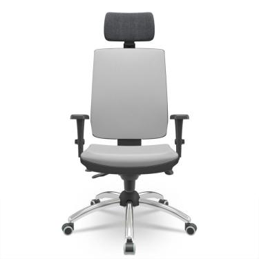 Imagem de Cadeira Brizza Soft Presidente Facto Dunas Cinza