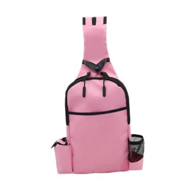Imagem de menolana Bolsa de Tênis, Mochila de Tênis, Elegante, Resistente Ao Desgaste, para Homens E Mulheres, Bolsa para Raquetes, Mochila de Badminton para Raquetes de, rosa