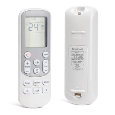 Imagem de Controle remoto universal A/C para ar condicionado Samsung, controle remoto de substituição ZX-SS1001 compatível com controle remoto de ar condicionado Samsung AC - todos os modelos