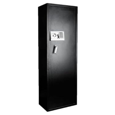 Imagem de Cofre para Armas Digital, 12 Armas Longas, Aço Sólido, 146 x 50 x 38 cm, Preto
