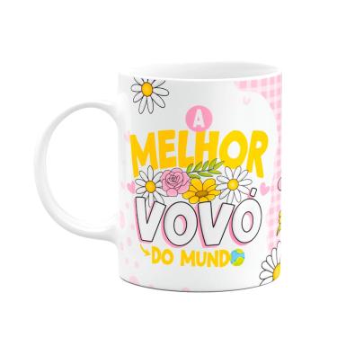 Imagem de Caneca dos Avós - A melhor vovó do mundo  - 325ml