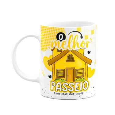 Imagem de Caneca dos Avós - O melhor passeio é na casa dos vovós