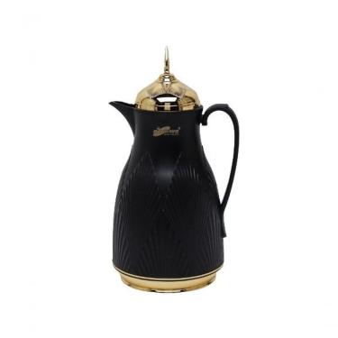 Imagem de Garrafa Térmica Café Chá 1 Litro Preto A Vácuo Daydays Luxo