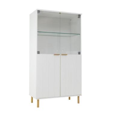 Imagem de Cristaleira Ditália 4 Portas E-964 Branco