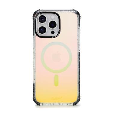 Imagem de Customic Capinha Case Capa para Celular iPhone 16 Pro Max (6.9"), Impactor Deep Space Anti Impacto Proteção Militar 4 metros contra quedas, Compatível com Mag-Safe, Antiamarelamento Dourado