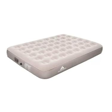 Imagem de Colchão inflável automático de 25 cm, colchão de acampamento individual e duplo para áreas externas (198×152×25cm)