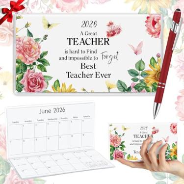 Imagem de Gueevin Calendário de bolso 2024 e bloco de notas para bolsa, planejador prático com caneta, planejador de bolso pequeno, ideal para bolsas, pasta, mochila, presente de ano novo para mulheres, presente de agradecimento de estudante (fresco)