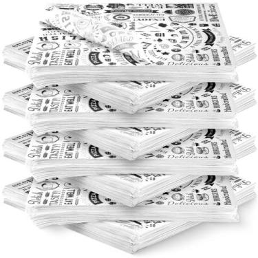 Imagem de Folhas de papel de cera Outus 1000 unidades, 30 x 30 cm, resistentes a