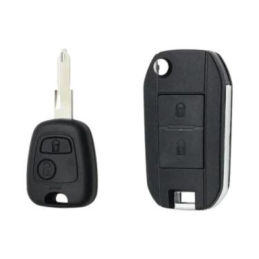 Imagem de Capa De Chave Modificada Para Carro Citroen Peugeot 107 207 407 607 20
