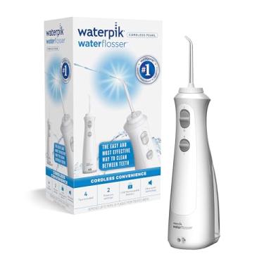 Imagem de Waterpik Cordless Pearl Irrigador Oral Portátil recarregável WF13EU Color Branco Limpez...
