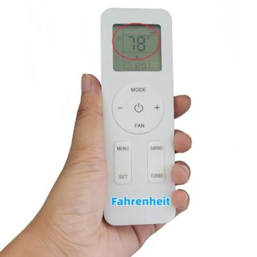 Imagem de Controle remoto de substituição compatível com GREE ar-condicionado Split HW G-Clima YAY1FF YAY1F1 YAY1F2F YAY1F2 (tela Fahrenheit)